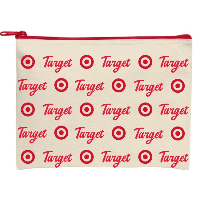 Recycled Canvas Zipperd Pouch