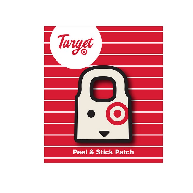 Bullseye Tote Embroidery Patch