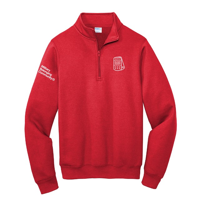 Military Belonging Community Quarter Zip