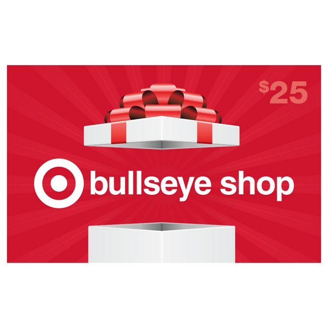 $25 Bullseye Shop Gift Certificate