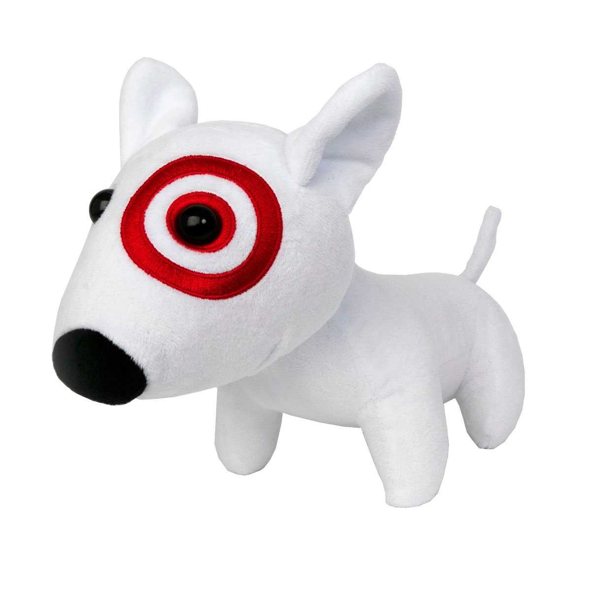 bullseye target dog plush