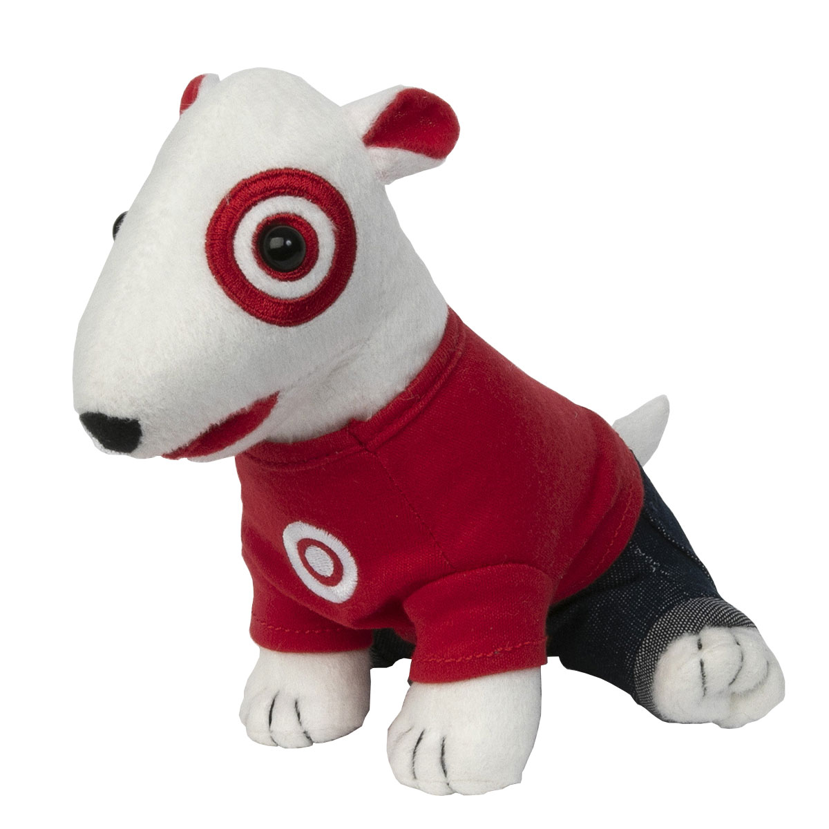 bullseye target dog plush