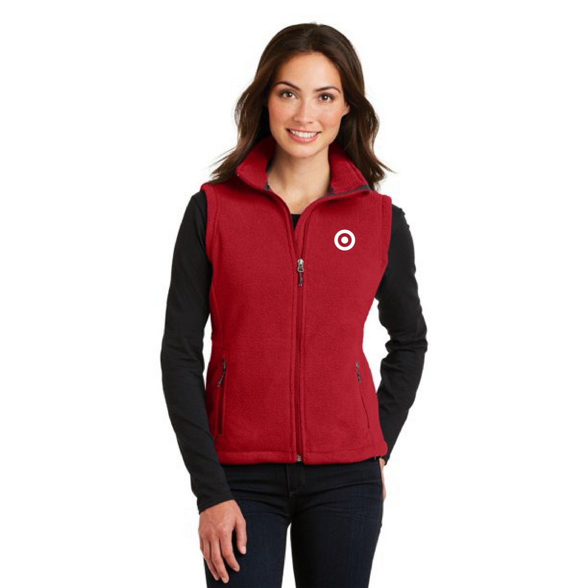 Womens Fleece Vest - Target Bullseye Shop