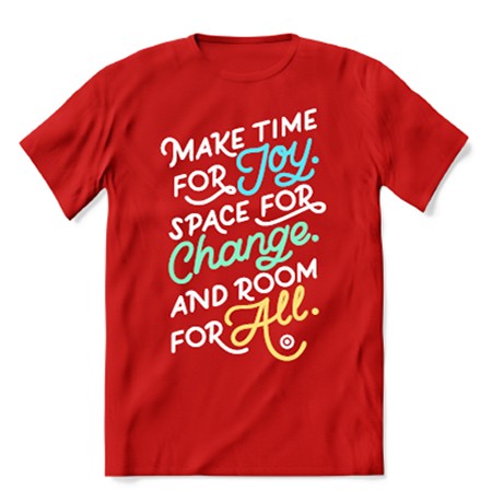 Inclusivity T-Shirt - CHANGE - Design 1