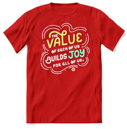 Inclusivity T-Shirt - VALUE - Design 2