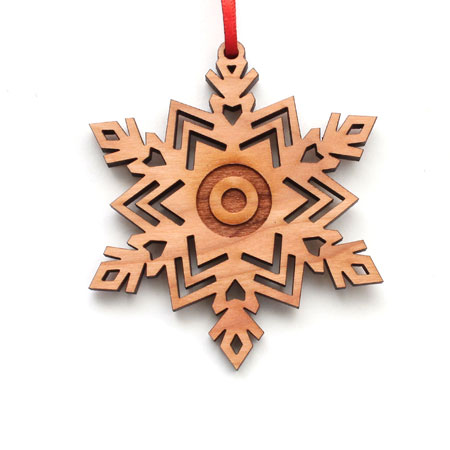 Target Snowflake Ornament