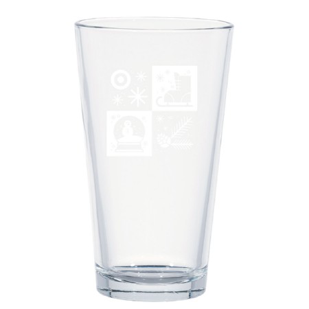 16 oz Pint Glass-2 Pk