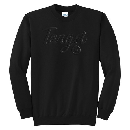 Embossed Crewneck Sweatshirt