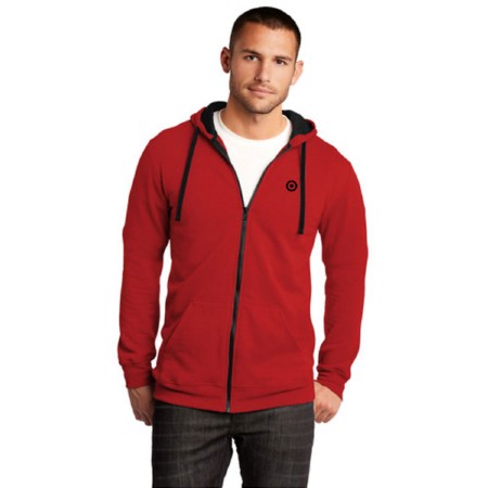 Full-Zip Fleece Hoodie