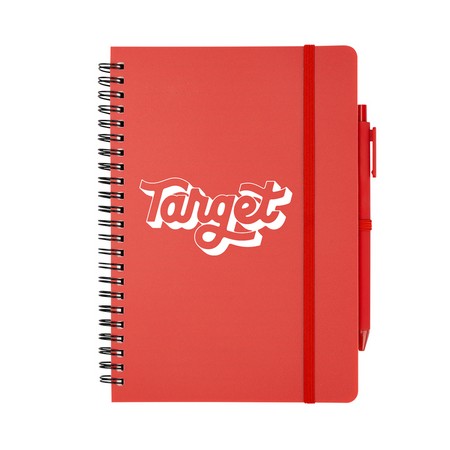 Recycled Sprial Notebook With Pen